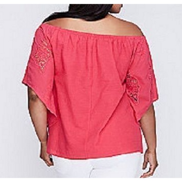 Flash Sale Lane Bryant Boho Top 18/20 - Picture 4 of 7
